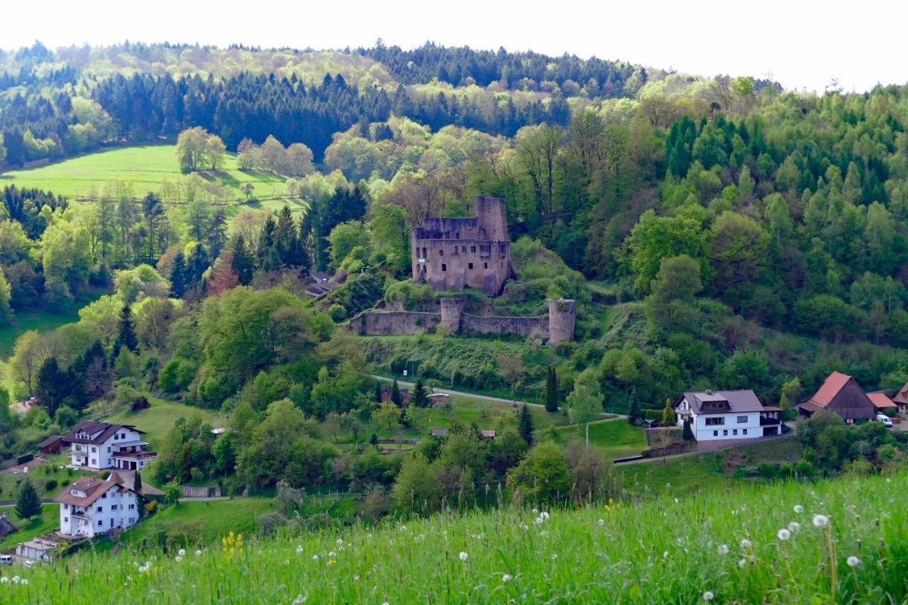 Hotel Gruener Baum Mit Restaurant & Wellness Oberzent Dış mekan fotoğraf